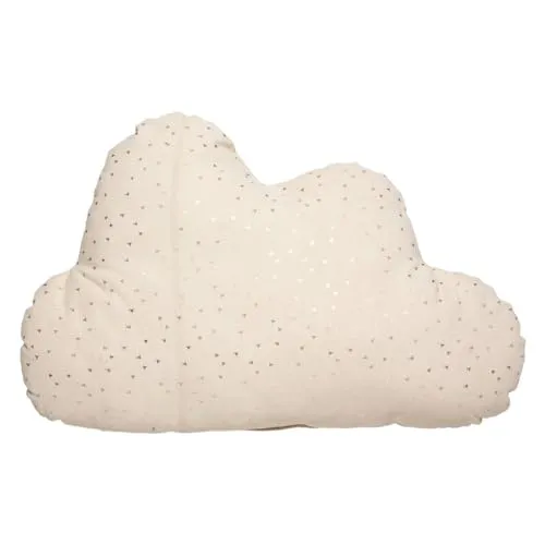 Atmosphera - Kinderkissen Berlingot Wolke - Baumwolle - beige - 45x28 cm - Beige