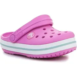 Crocs Crocband Kinder Clog T 207005-6SW - Rosa - 20 - Sportlicher Kinder Clog aus leichtem Croslite™-Material für optimalen Tragekomfort. Verstellbare Fersenriemen sorgen für einen sicheren Sitz. Ideal für den Alltag und einfach zu reinigen!