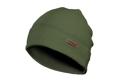 HERMKO Beanie 881210 881210 Bequeme Kinder Mütze 100% Bio-Baumwolle Übergangszeit Beanie