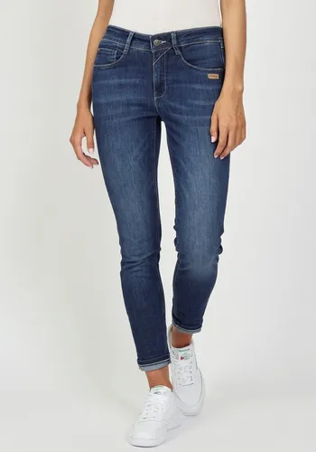 GANG Relax-fit-Jeans 94AMELIE mit Used-Effekten