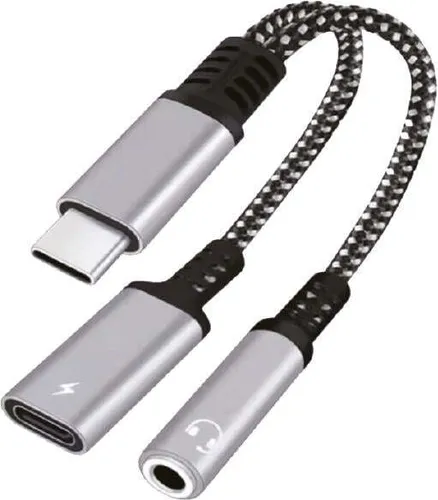 Typ-C/ Typ-C/ 3.5mm Klinke Audio Adapter Erweiterungskabel (20894)