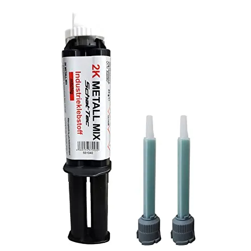 2K Metallkleber PowerWeld | SchatTec Industriekleber für Metall und Karosserie