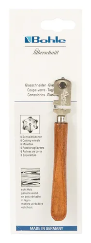 Produktbild Bohle Silberschnitt Glasschneider mit Holzheft BO100.81