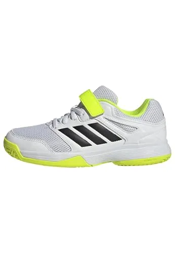 adidas Performance SPEEDCOURT INDOOR KIDS SCHUHE - Volleyballschuhe, ideal für junge Sportler, mit praktischem Klettverschluss für schnelles An- und Ausziehen und optimaler Unterstützung auf dem Spielfeld.