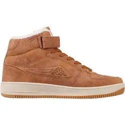 Kappa Unisex 242799-5443 Sneakers Braun 45 EU - Wanderschuhe mit Gummi-Verschluss und strapazierfähigem Kunstleder, ideal für Outdoor-Abenteuer und Komfort bei jedem Schritt.