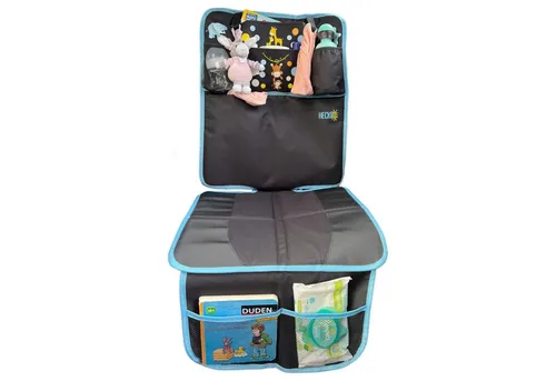 HECKBO Kindersitzunterlage 1x Auto Kindersitzunterlage XL, Schutzunterlage Kindersitz Sitzschutz