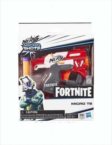 NERF Fortnite TS MicroShots Dart-Spielzeug-Blaster und 2 Elite Darts Neu & OVP