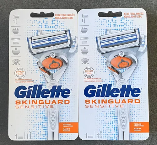 Gillette Skinguard Sensitive Flexball Rasierer + 1 Klinge