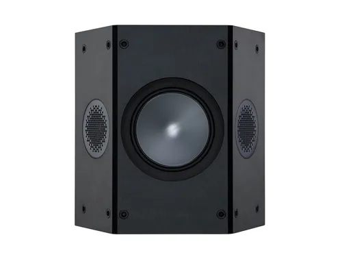Monitor Audio Bronze FX 6G - Surround-Lautsprecher Paar in Schwarz, Dipol-Bipol-Betrieb, 80 Watt für beeindruckenden Klang im Heimkino