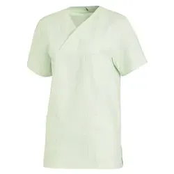 Leiber Schlupfkasack mint, kurzarm, unisex - Hochwertiger Pflegekasack für Damen und Herren, steriliserbar für hygienische Sicherheit, mit praktischen Taschen für mehr Komfort.