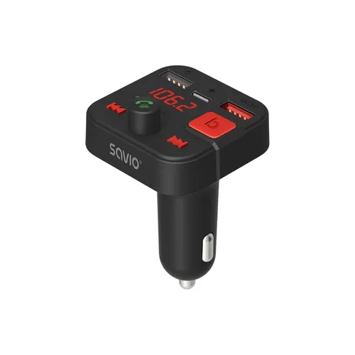 SAVIO USB Bluetooth Adapter Auto Zigarettenanzünder