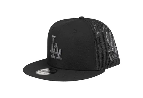 New Era 9Fifty Mesh Snapback Cap - MLB Los Angeles Dodgers - Herren Snapback Cap in Schwarz, ideal für sportliche Anlässe. Mit atmungsaktivem Mesh für hohen Tragekomfort und einem stylischen Look.