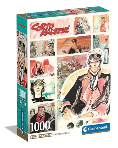 Clementoni Corto Maltese Puzzle 1000 Teile Erwachsene