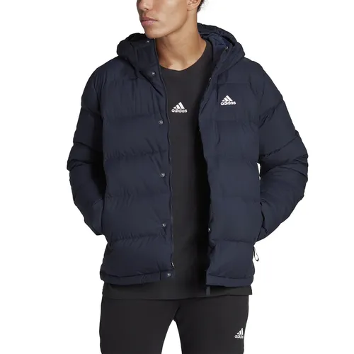 adidas Winter-Daunenjacke Helionic - Funktionsjacke für Herren, wind- und wasserabweisend, bietet hervorragende Wärme und Komfort an kalten Wintertagen mit elastischen Bündchen und praktischen Taschen.