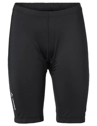 VAUDE Damen Women's Matera Tights II Hose - Schwarz, Größe 48 Slim EU - Radhosen für Damen mit ergonomischer Passform, aus recyceltem Polyester und Elasthan, ideal für lange Radtouren und umweltfreundlich mit Green Shape-Label.