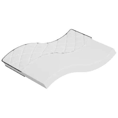 vidaXL Schaumstoffmatratze 140x190 cm - Mittelweich - Kaltschaummatratzen mit atmungsaktivem Bezug für hohen Liegekomfort in allen Schlafpositionen. Geräuschabsorbierend und pflegeleicht dank abnehmbarem Bezug. Ideal für erholsamen Schlaf!