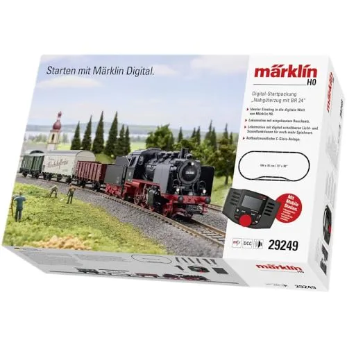 Märklin 29249 H0 Digital-Startpackung Nahgüterzug mit BR 24 der DB