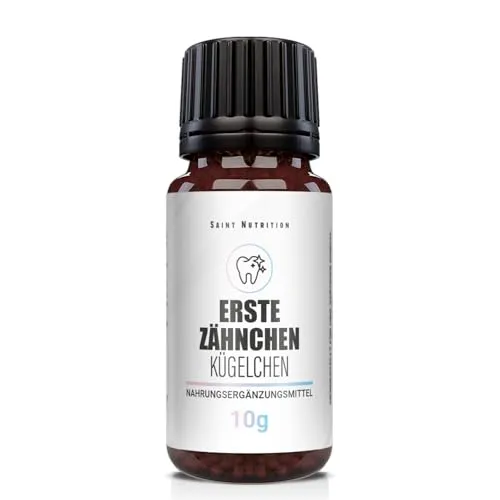 Saint Nutrition® Erste Zähnchen Kügelchen – Zahnungshilfe Baby