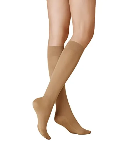 KUNERT Damen Kniestrümpfe Warm Up 60 Wärmeisolation 60 DEN