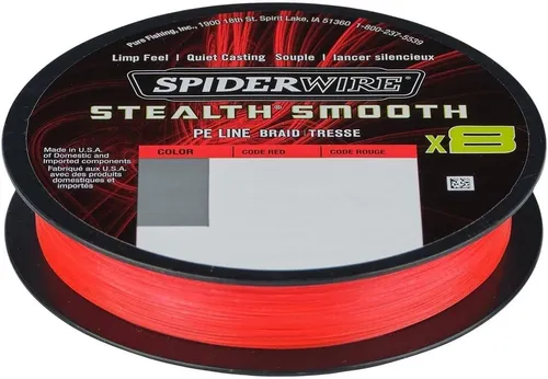 Spiderwire Stealth Smooth X8 Geflochtene Angelschnur Ø0,23mm 23,6kg 150m1515687