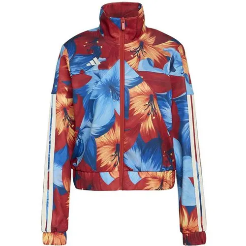 adidas x FARM RIO Trainingsjacke House of Tiro in lila von adidas