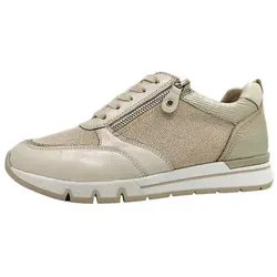CAPRICE Sneaker 9-23754-42 492 H-Weite - Damen-Sneaker mit modernem Materialmix aus Leder und Synthetik, ideal für optimalen Tragekomfort dank H-Weite und praktischen Reißverschluss. Genießen Sie die innovative CAP Airmot.\/FB-Technologie für perfekte Dämpfung.