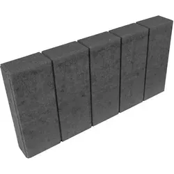 EHL Rechteck Palibord Lima 50 cm x 25 cm x 6 cm Anthrazit in beige von EHL