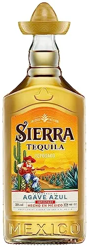 Sierra Tequila Reposado 700 ml – Mexikanischer Tequila mit Vanille- und Karamellnoten