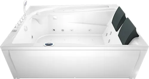 Whirlpool Badewanne W12HZ-TH-B 180x135cm – Komfort für zwei