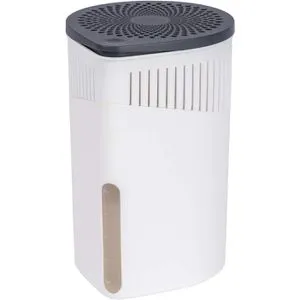 WENKO Raumentfeuchter Drop Weiß 1000 g - Luftentfeuchter für bis zu 80 m³, senkt Luftfeuchtigkeit ohne Strom und beugt Schimmelbildung vor – ideal für Wohnräume, Auto und mehr.