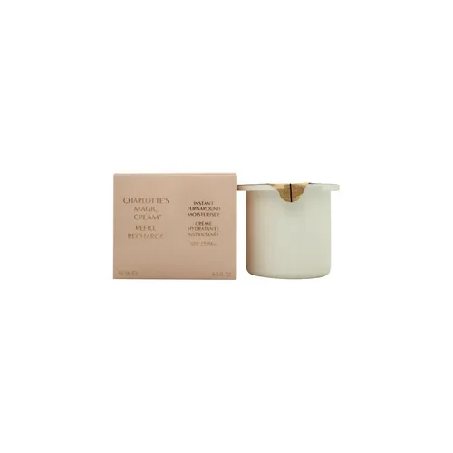 Charlotte Tilbury Magic Cream SPF15 150ml Refill - Tagespflege mit SPF15, bietet intensive Feuchtigkeit und Schutz für strahlende Haut, ideal für den täglichen Gebrauch.