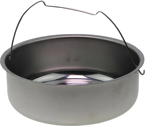 Seb 792185 Panier vapeur inox für Autocuiseurs - Dampfgarer-Zubehör für Sensor, Kwisto, Délicio und mehr, ideal für gesundes Garen von Gemüse und Fisch, Ø 220mm, für 4,5/6 L Autocuiseurs.