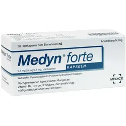 Produktbild Medyn forte bei Erschöpfung durch Vitamin-Mangel