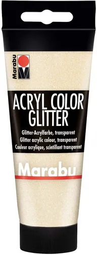 Marabu Acrylfarbe Acryl Color 100 ml glitter-gold 584