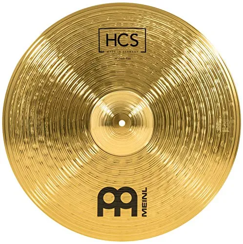 Meinl HCS 20'' Crash-Ride Becken - Becken für vielseitigen Einsatz, bietet einen warmen Klang und eignet sich perfekt für Live-Auftritte und Studioaufnahmen.