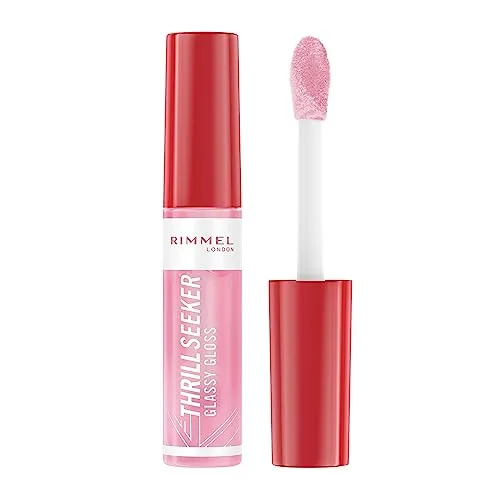Rimmel London Thrill Seeker Glassy Gloss Lipgloss Pink Candy 10 ml
