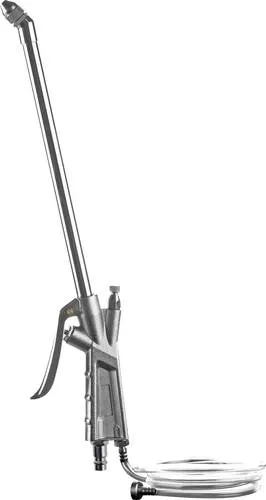 Aerotec Druckluft-Reinigungspistole 15 bar - Druckluftgeräte-Set mit 1,5 Meter Schlauch und Einsaugventil, ideal für effiziente Reinigung und hohe Druckleistung.