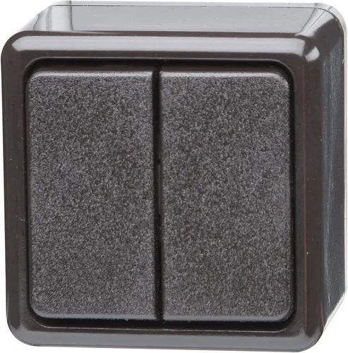 Kopp Serienschalter Ferngesteu Lichtschalter Wechselschalter Aufputzprogramm