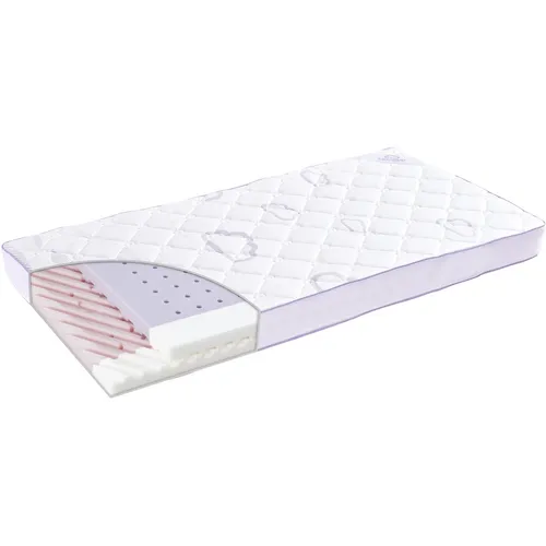 Produktbild Träumeland Baumwolle Baby- und Kindermatratze Polarstern 70x140 cm