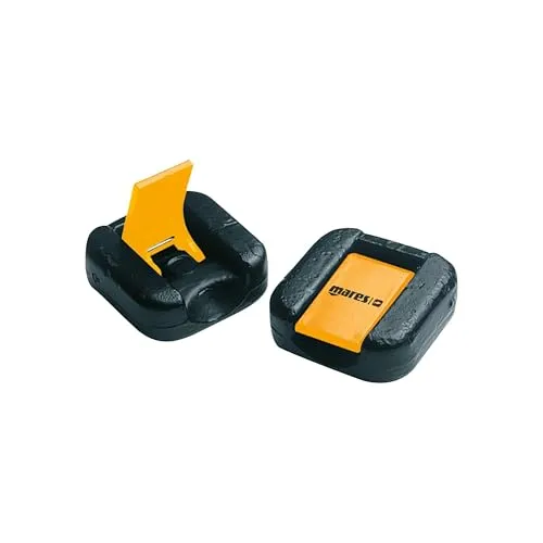 Mares Quick Release Weight Blei - 1kg - Tauchen & Schnorcheln, 1 kg Schnellabwurf Gewicht für flexible Tarierung bei Tiefenwechseln, einfach in der Handhabung und mit exklusivem Mares Patent.
