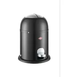 Wesco Abfallsammler Mini Master - 6 l Mülleimer, elegantes Design in Schwarz für Ihre Küche