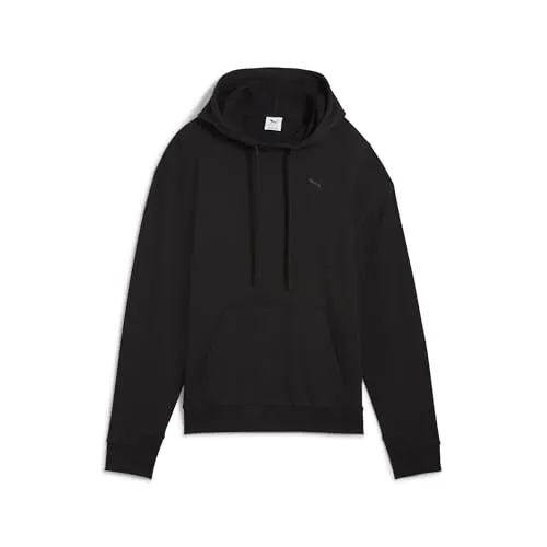 PUMA Unisex HER Relaxed Hoodie TR - Bequemer Kapuzenpulli in PUMA Black, Größe S - Sweatshirts mit lässigem Schnitt, ideal für entspannte Tage und stylische Outfits.