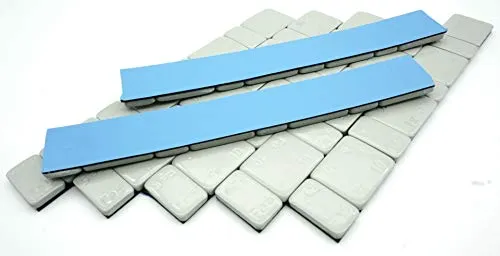 Felgenfactory 420g Auswuchtgewichte Silber 7x60g Riegel 5g+10g Aufteilung