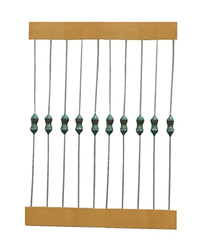 10X DLA470-N Drossel: axial THT 470uH 90mA 12,5Ω Ø2,8x5mm FERROCORE