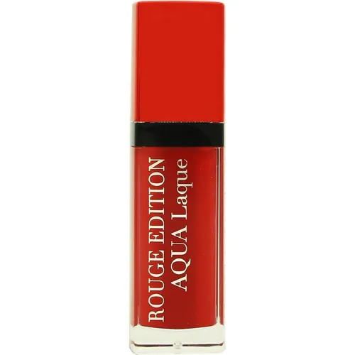 Bourjois Paris Rouge Edition Aqua Laque Lipsticks 06 Feeling Reddy (06 Feeling reddy) (33535153)