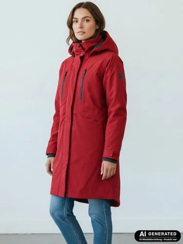 Blue Wave Damen Funktionsmantel Marie in rot von Blue Wave