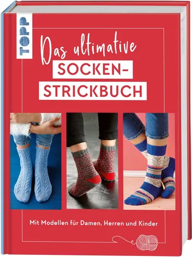 Das ultimative SOCKEN-STRICKBUCH: Über 40 flauschig-warme Modelle für die ganze Familie - Belletristik und Handarbeit vereint: Stricken Sie mit über 40 Modellen gemütliche Socken für Damen, Herren und Kinder.