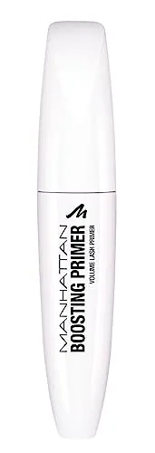 Manhattan Volume Lash Boosting Primer Mascara Base 12 ml - Mascara Primer für voluminöse Wimpern, sorgt für längere und dichtere Wimpern und pflegt sie gleichzeitig.