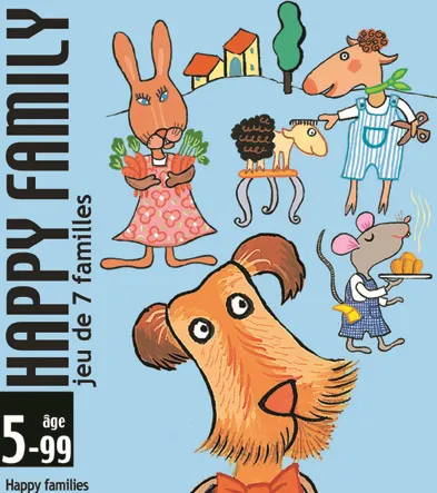 DJECO Kartenspiel Happy Family