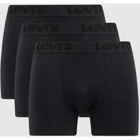 Levi's® Boxer Briefs (3er Pack) mit Markenschriftzug in schwarz von Levi's